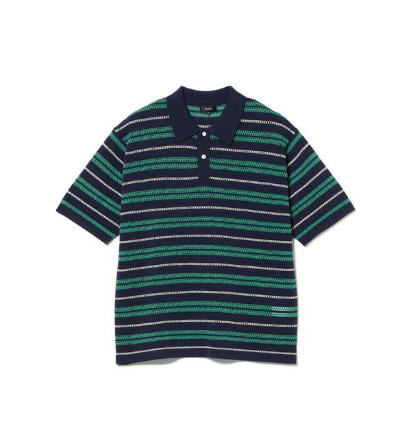 BEAMS「12 Gauge Border Polo Shirt」|ポロシャツ|