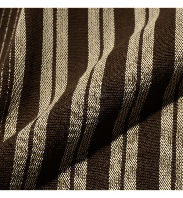 BEAMS PLUS「2 Pleats Relax Trousers Indian Oxford Stripe」|チノ|