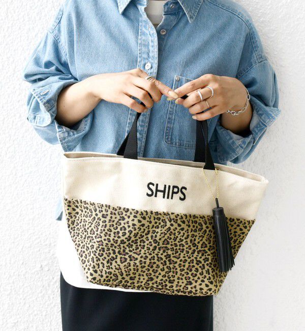 SHIPS for women「タッセル ポケット トートバッグ 」|トートバッグ|ブラウン系