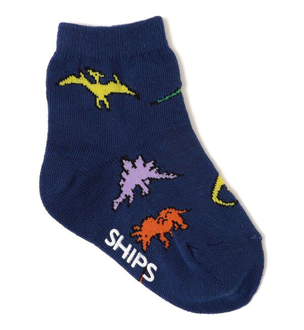SHIPS KIDS「SHIPS KIDS:ベビー ダイナソー ソックス」|ソックス|