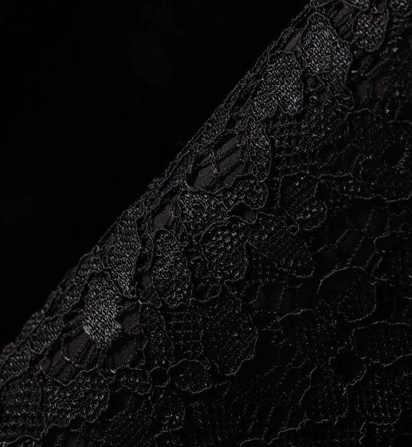 SHIPS for women「【SHIPS別注】kaene:コードレース ワンピース（セレモニー対応可）」|ワンピース|