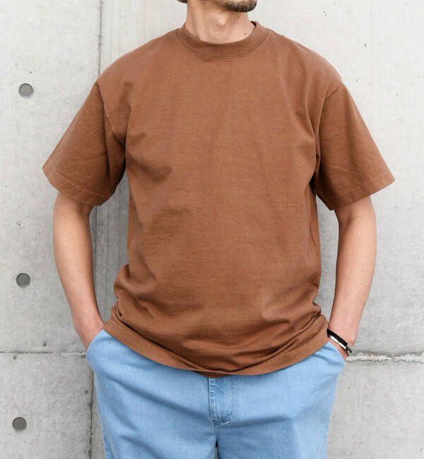 SHIPS any「【SHIPS any別注】LOS ANGELES APPAREL: 8.5oz ガーメントダイ Tシャツ◇」|Tシャツ・カットソー|