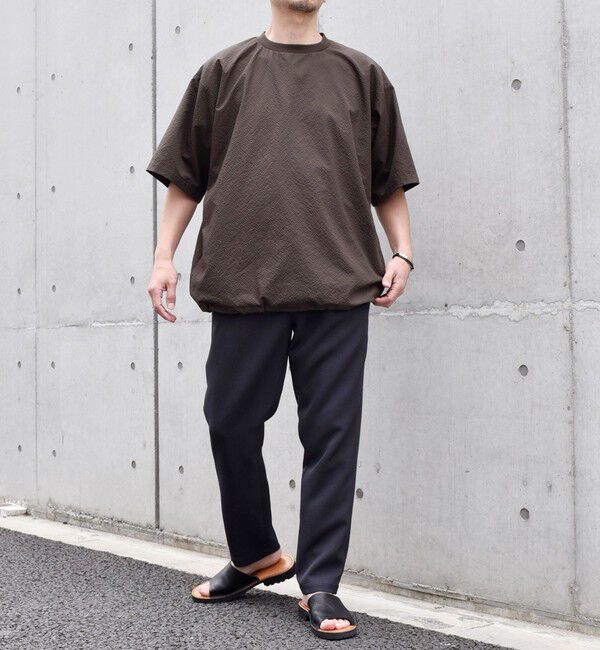 SHIPS any「SHIPS any: 〈撥水・軽量〉SOLOTEX(R) シアサッカー スピンドル Tシャツ◆」|Tシャツ・カットソー|