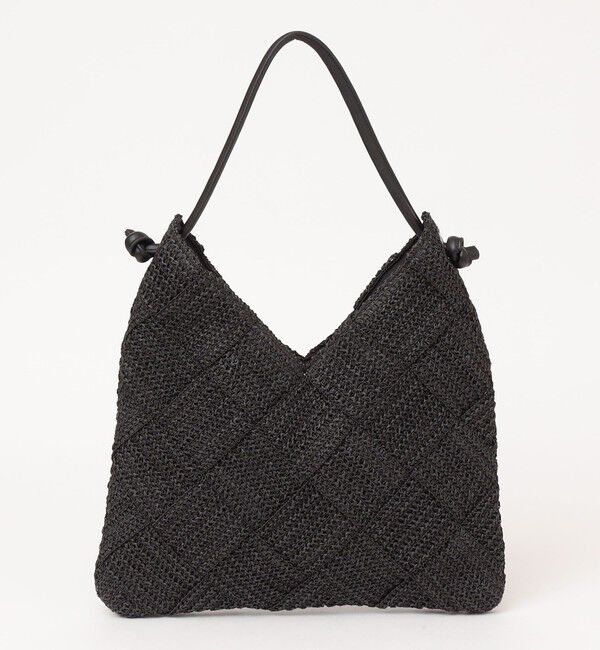 quaranciel「quaranciel: ワンハンドル Vカット メッシュ バッグ（A4対応）」|トートバッグ|