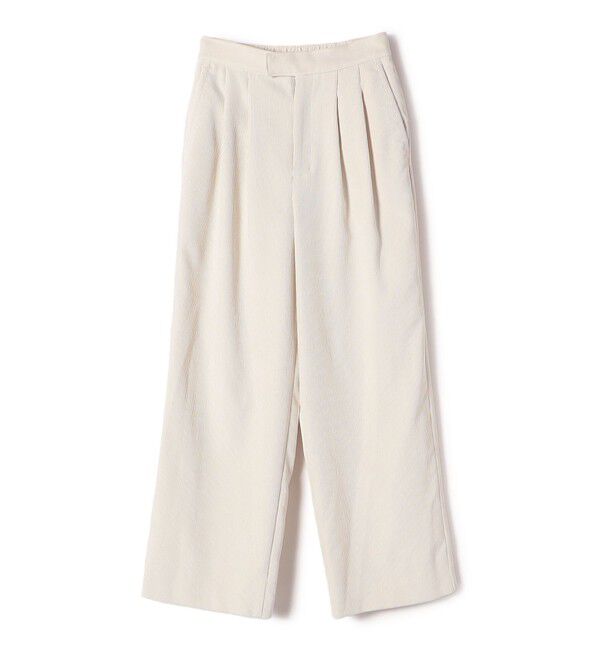 SHIPS for women「〈洗濯機可能〉コーデュロイ 2タック パンツ」|その他|