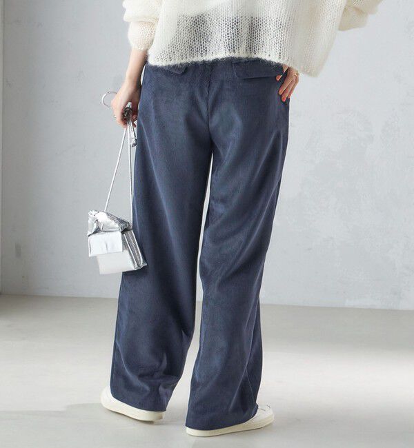 SHIPS for women「〈洗濯機可能〉コーデュロイ 2タック パンツ」|その他|