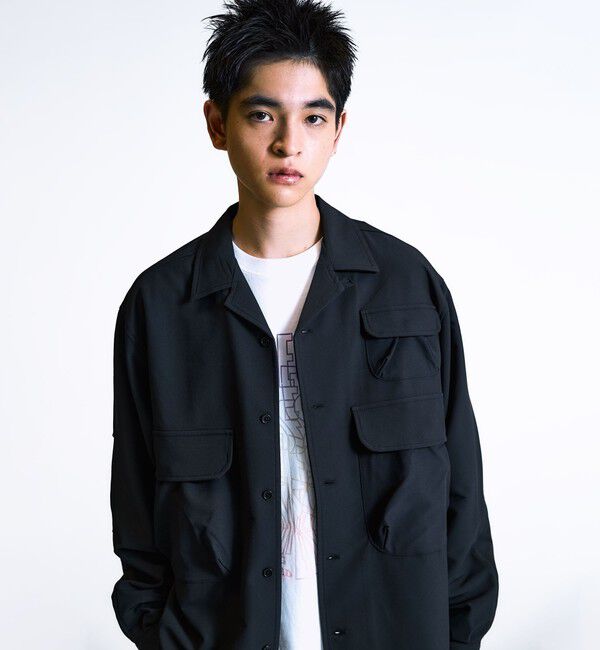 SHIPS「City Ambient Products: SHELTECH Warm(R)マルチポケット シャツ」|シャツ・ブラウス|