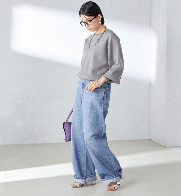 SHIPS for women「〈手洗い可能〉スムース ニット ガゼット プルオーバー」|ニット・セーター|