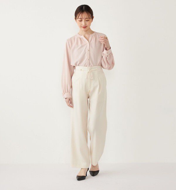 SHIPS Colors 「SHIPS Colors:〈手洗い可能〉ウールライク イージー パンツ◇」|その他|