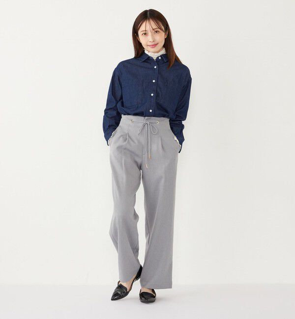 SHIPS Colors 「SHIPS Colors:〈手洗い可能〉ウールライク イージー パンツ◇」|その他|