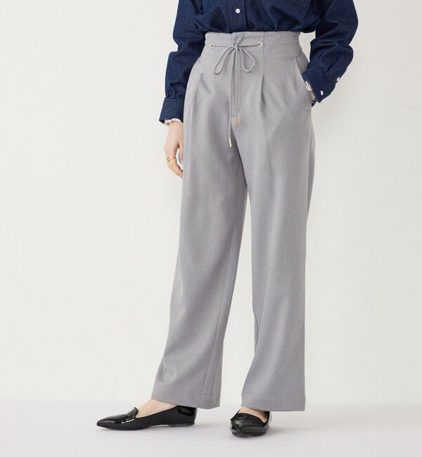 SHIPS Colors 「SHIPS Colors:〈手洗い可能〉ウールライク イージー パンツ◇」|その他|