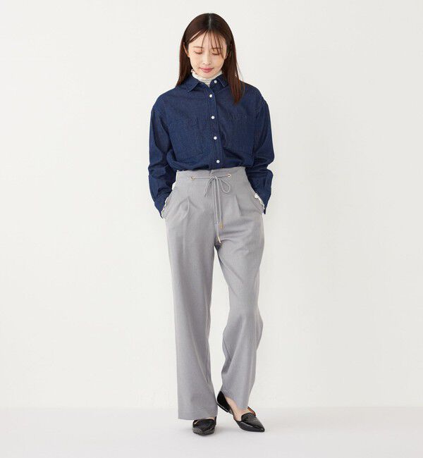 SHIPS Colors 「SHIPS Colors:〈手洗い可能〉ウールライク イージー パンツ◇」|その他|