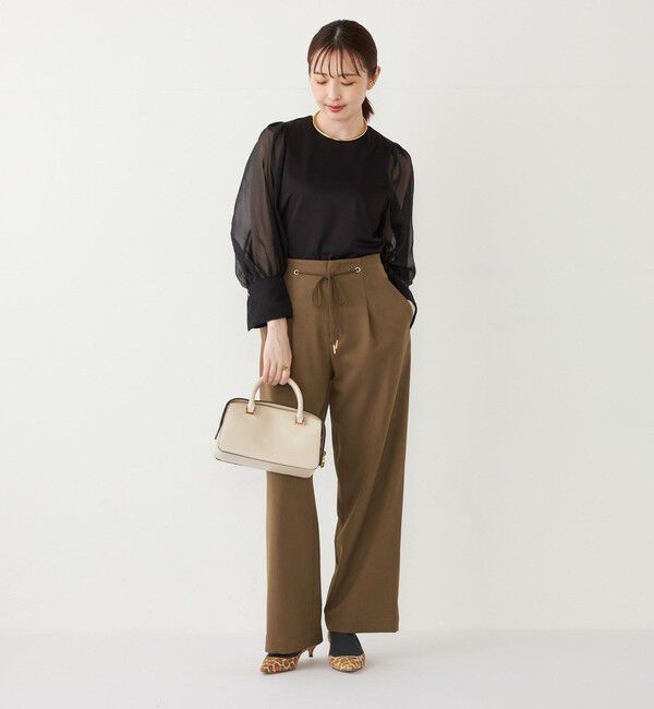 SHIPS Colors 「SHIPS Colors:〈手洗い可能〉ウールライク イージー パンツ◇」|その他|