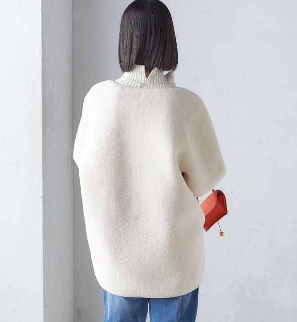 SHIPS for women「〈手洗い可能〉リバーシブル ボア &times; フリース ブルゾン」|ブルゾン・スタジャン|