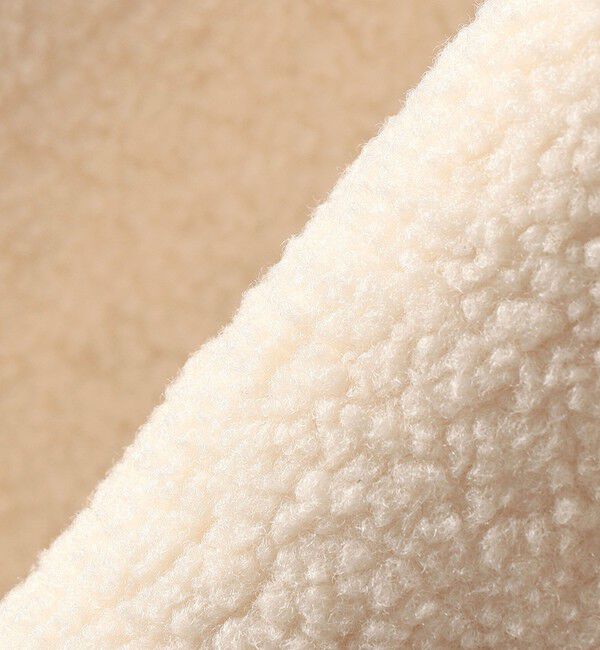 SHIPS for women「〈手洗い可能〉リバーシブル ボア &times; フリース ブルゾン」|ブルゾン・スタジャン|