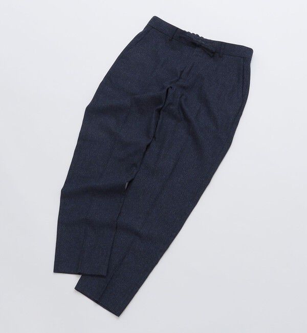 SHIPS「SHIPS: RENEWOOL ホームスパン イージーパンツ」|チノ|