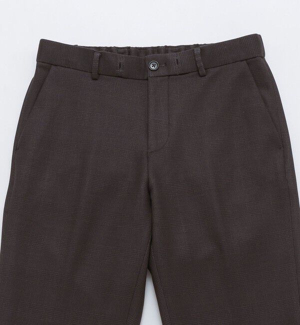 SHIPS「SHIPS: 〈セットアップ対応〉ダウンファブリック イージー パンツ」|チノ|