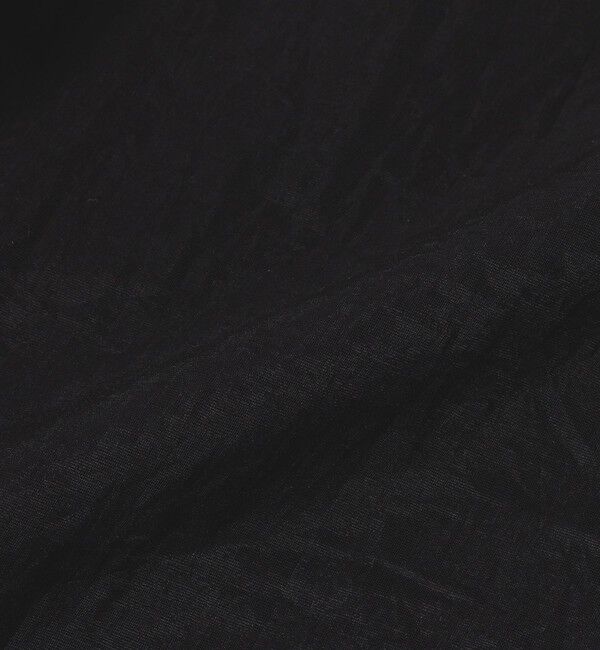 quaranciel「quaranciel:〈洗濯機可能〉シアー ポケット オープンカラー オーバー シャツ」|シャツ・ブラウス|