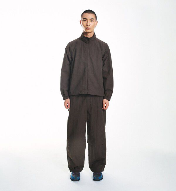 SHIPS「City Ambient Products: 2WAY コンバーチブル トラック パンツ」|チノ|