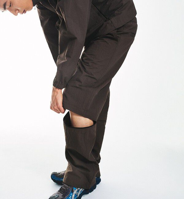SHIPS「City Ambient Products: 2WAY コンバーチブル トラック パンツ」|チノ|