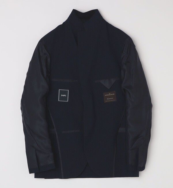 SHIPS「SHIPS: ANGELICO シアサッカー ジャケット」|テーラードジャケット|