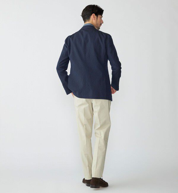 SHIPS「SHIPS: ANGELICO シアサッカー ジャケット」|テーラードジャケット|