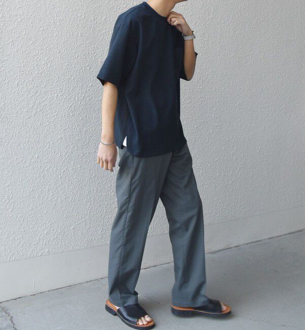 SHIPS any「SHIPS any:〈接触冷感/遮熱等〉ハイブリッド リネン イージーパンツ (セットアップ対応)25SS◇」|チノ|