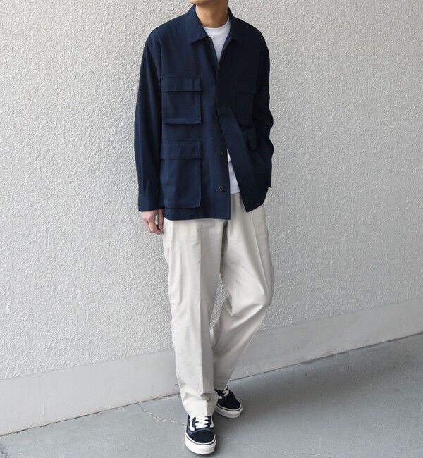 SHIPS any「SHIPS any:〈接触冷感/遮熱等〉ハイブリッド リネン イージーパンツ (セットアップ対応)25SS◇」|チノ|