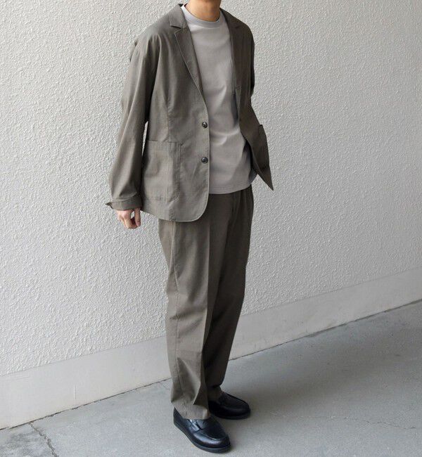 SHIPS any「SHIPS any:〈接触冷感/遮熱等〉ハイブリッド リネン イージーパンツ (セットアップ対応)25SS◇」|チノ|