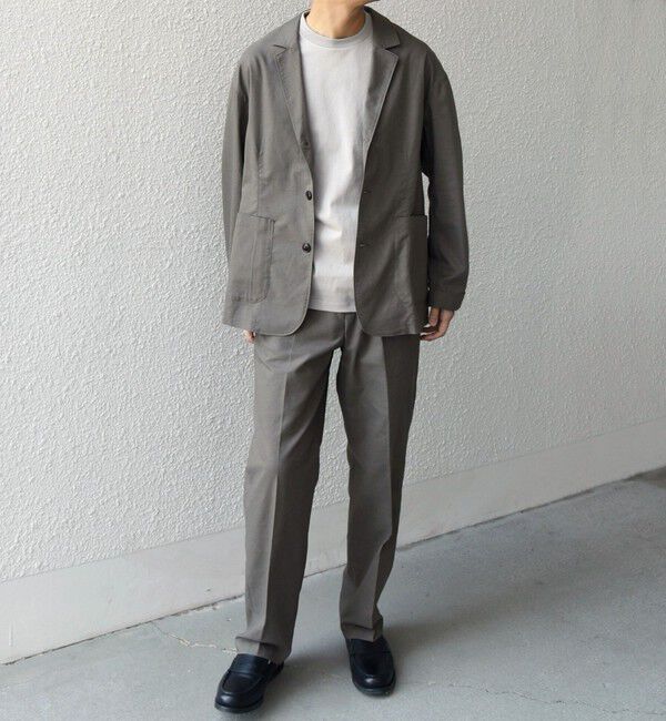 SHIPS any「SHIPS any:〈接触冷感/遮熱等〉ハイブリッド リネン イージーパンツ (セットアップ対応)25SS◇」|チノ|