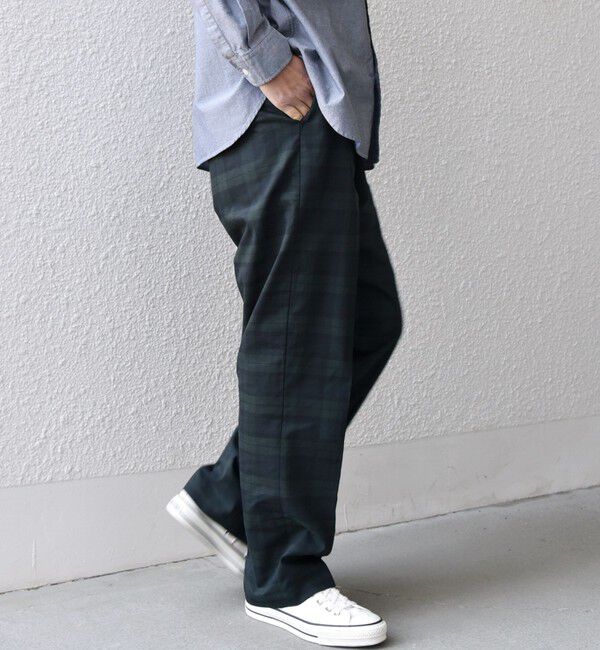 SHIPS any「SHIPS any:〈接触冷感/遮熱等〉ハイブリッド リネン イージーパンツ (セットアップ対応)25SS◇」|チノ|