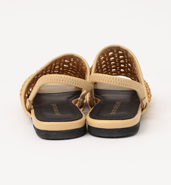 quaranciel「《一部追加予約》quaranciel: メッシュ フラット サンダル」|サンダル|