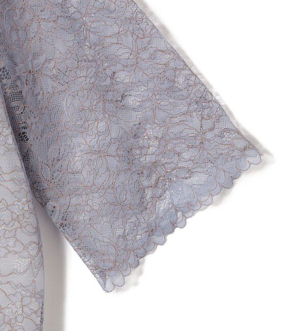 SHIPS for women「〈手洗い可能〉ラッセル レース シャツ」|シャツ・ブラウス|