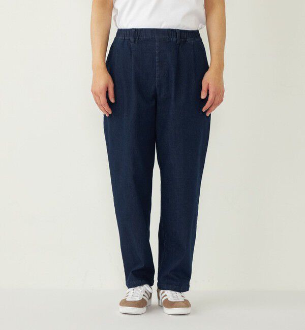 SHIPS Colors 「SHIPS Colors:ライト デニム ワイド テーパード パンツ◇」|デニム|