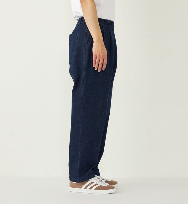 SHIPS Colors 「SHIPS Colors:ライト デニム ワイド テーパード パンツ◇」|デニム|