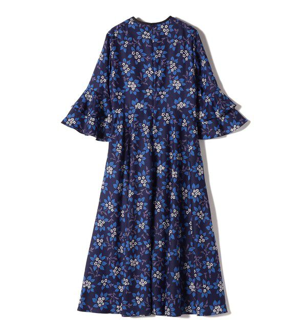 SHIPS for women「小泉里子コラボ:〈手洗い可能〉フラワー プリント ワンピース」|ワンピース|