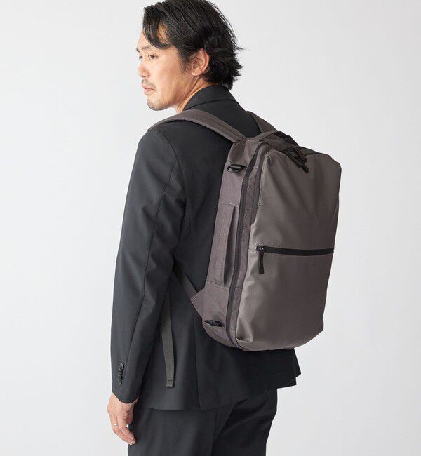 SHIPS「【WEB限定】SHIPS: 3WAY 合成皮革 バックパック」|リュック|