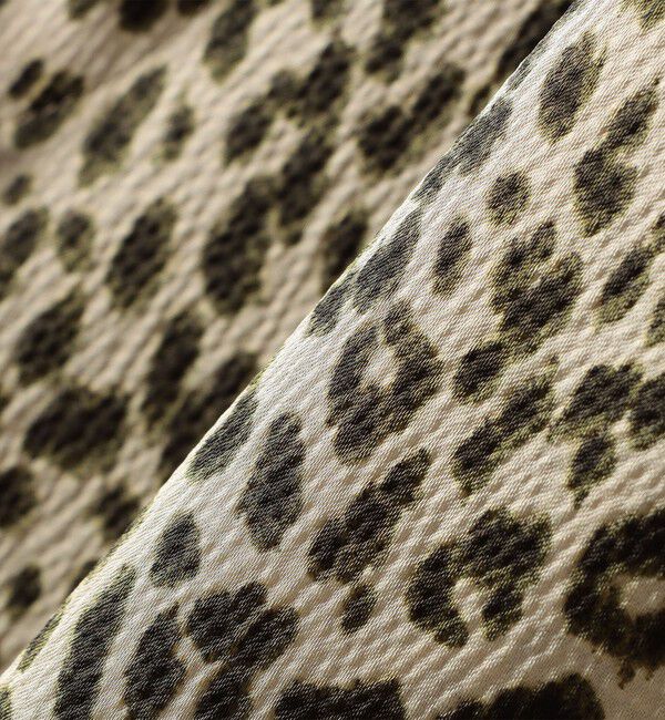 SHIPS for women「SHIPS Primary Navy Label:〈手洗い可能〉レオパードドロスト パンツ」|その他|