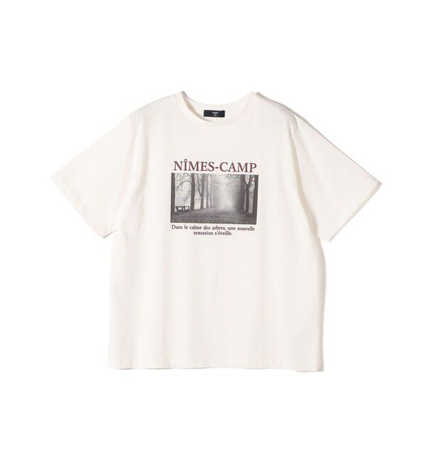 SHIPS Colors 「SHIPS Colors:〈接触冷感・UVカット〉AVENUE フォト Tシャツ◇」|Tシャツ・カットソー|