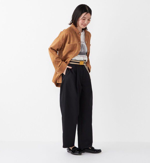 SHIPS Colors 「SHIPS Colors:〈接触冷感・UVカット〉AVENUE フォト Tシャツ◇」|Tシャツ・カットソー|