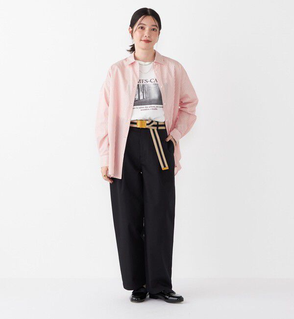 SHIPS Colors 「SHIPS Colors:〈接触冷感・UVカット〉AVENUE フォト Tシャツ◇」|Tシャツ・カットソー|