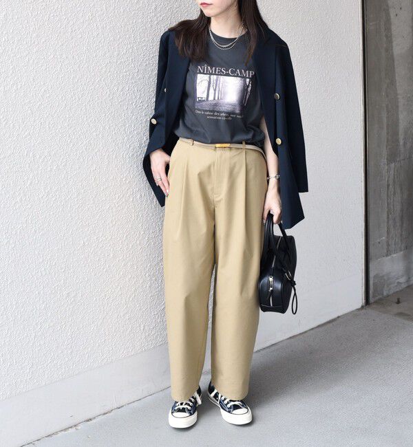 SHIPS Colors 「SHIPS Colors:〈接触冷感・UVカット〉AVENUE フォト Tシャツ◇」|Tシャツ・カットソー|