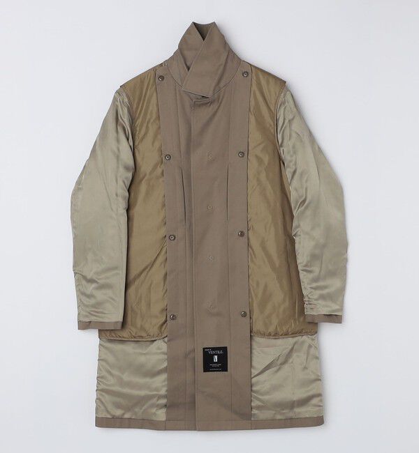 SHIPS「SHIPS: VENTILE(R) コットン ステンカラー コート」|ステンカラーコート|