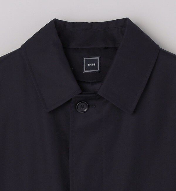 SHIPS「SHIPS: VENTILE(R) コットン ステンカラー コート」|ステンカラーコート|