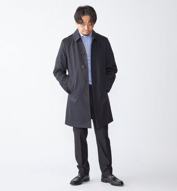 SHIPS「SHIPS: VENTILE(R) コットン ステンカラー コート」|ステンカラーコート|