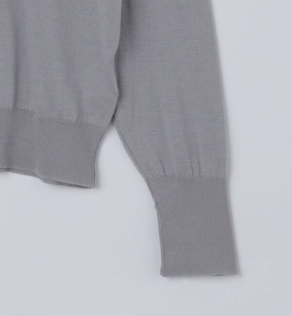 SHIPS「【SHIPS別注】JOHNSMEDLEY: ISIS ロングスリーブ ニット ポロシャツ」|ニット・セーター|