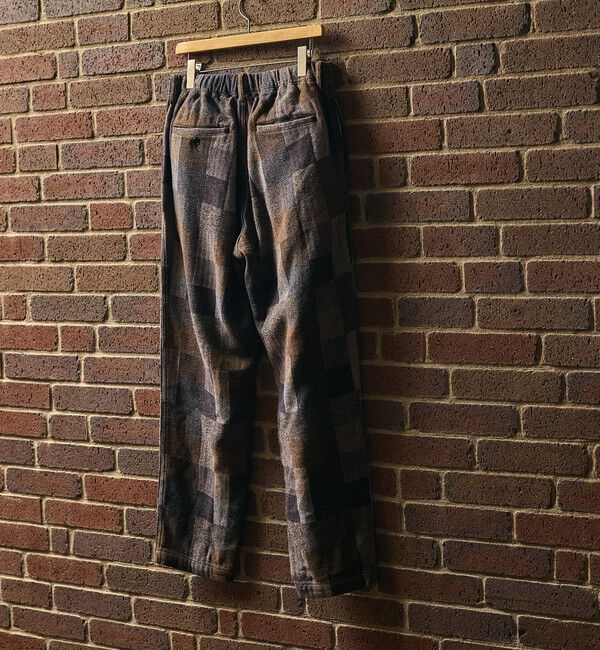 SHIPS「SHIPS: AUTHENTIC コットン ツイード イージーパンツ」|チノ|