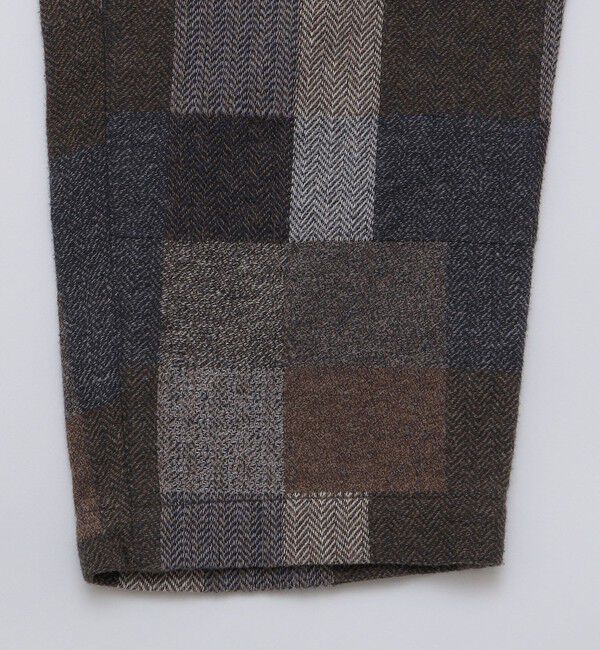 SHIPS「SHIPS: AUTHENTIC コットン ツイード イージーパンツ」|チノ|