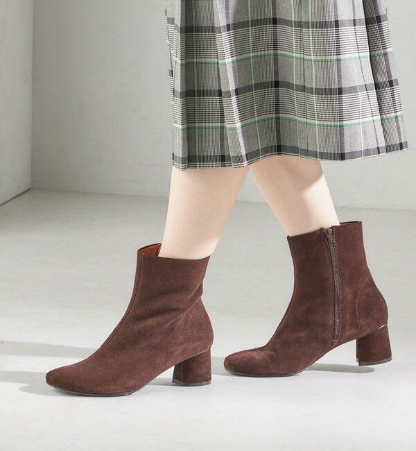 SHIPS for women「MARIAN: オブリーク トゥ ブーツ」|ショートブーツ|