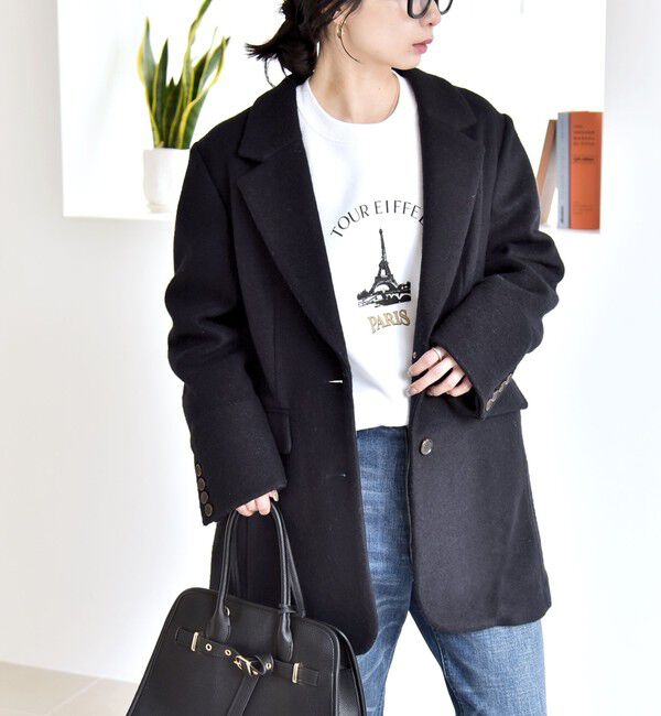 quaranciel「quaranciel: スライバー オーバー テーラード ジャケット コート」|その他|